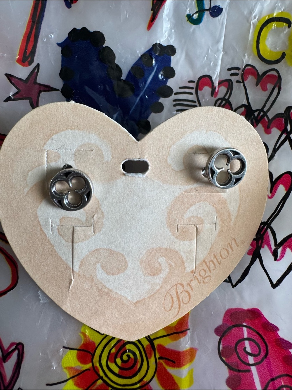 Vintage Brighton Silver Plated Earrings